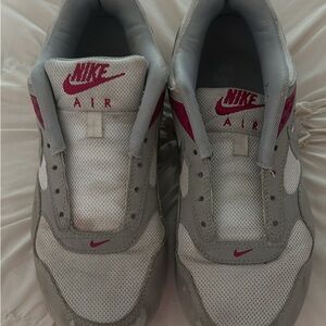 Nike Air Women's White and Gray Sneakers